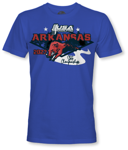 2023 USAPL Arkansas State Championship Meet shirt