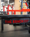 Customized steel plates under bench frame