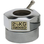 Ivanko Chrome 2.5kg Spin Lock Collars